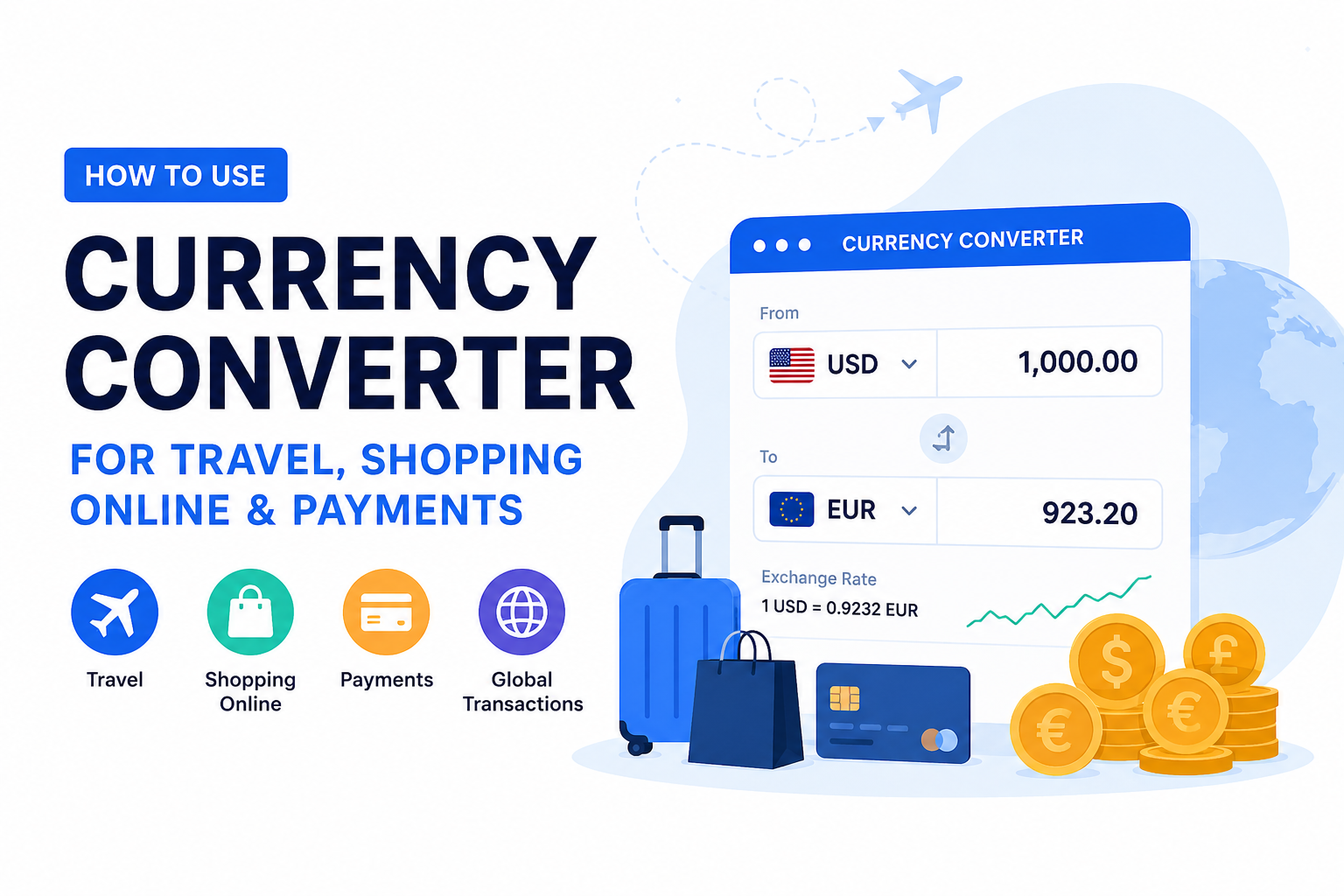 How to Use a Currency Converter for Travel, Shopping, and Online Payments