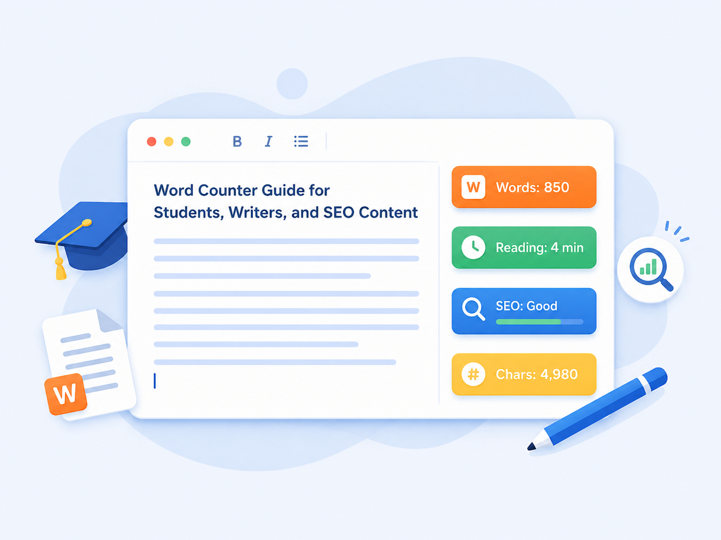 Word Counter Guide for Students, Writers, and SEO Content