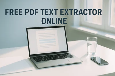 Free PDF Text Extractor Online