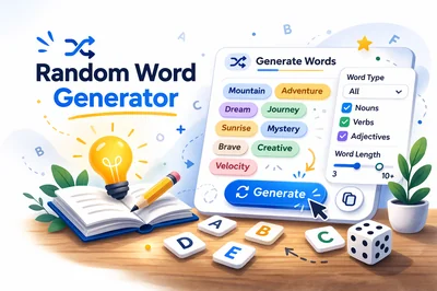 Random Word Generator: Quick Prompts for Writing, Games, and Brainstorming – Free Online Tool
